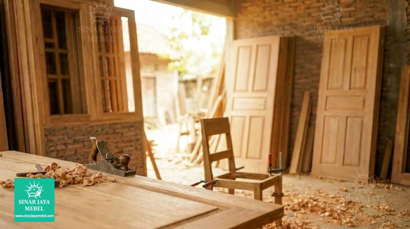 Mebel Bumiayu Paguyangan Brebes selatan dengan layanan kirim-pasang dari workshop Tegal